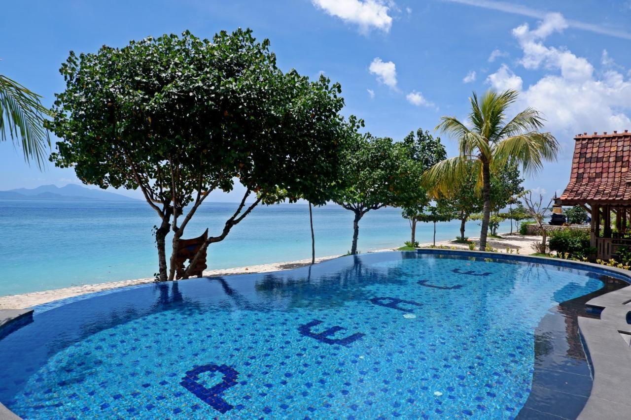 Blue Harbor Beachfront Villas & Resto Ped Exterior foto
